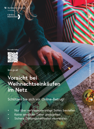Sujet &bdquo;Vorsicht bei Weihnachtseink&auml;ufen im Netz&ldquo;