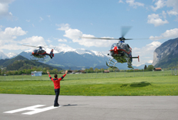 Landung in Innsbruck