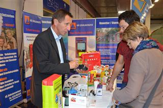 Informationsstand des Zivilschutzverbandes