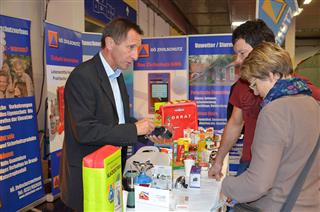 Information stand of the Austrian Civil Protection Association