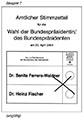 Beispiel 7: ung&uuml;ltiger Stimmzettel