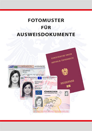 Fotomuster für Ausweisdokumente