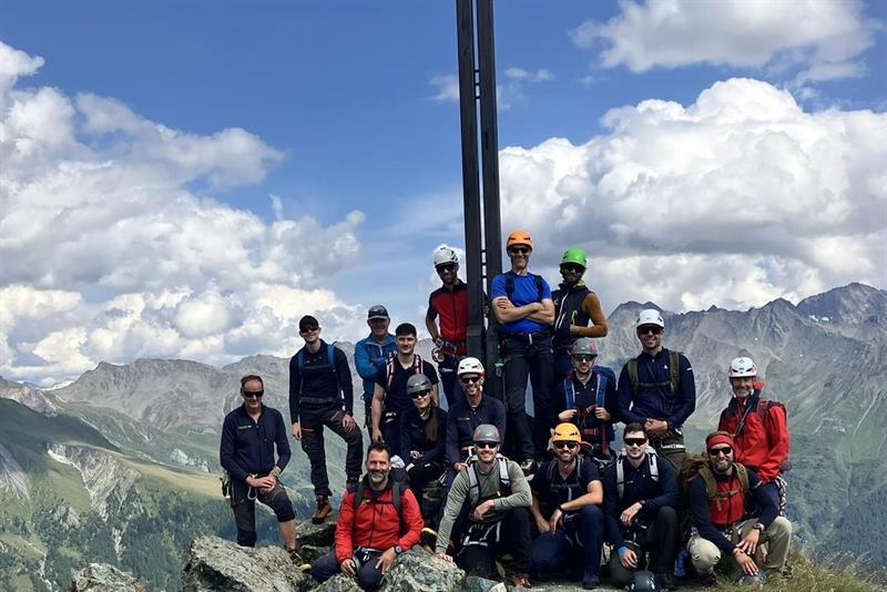 Alpinkurs auf der Blauspitze