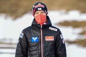 Der Polizeischüler und Skispringer Philipp Aschenwald.