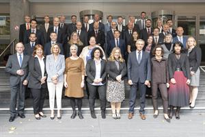 Die Teilnehmer der Verbindungsbeamten-Konferenz 2022