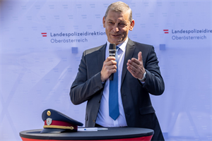 Generalsekretär Tomac: "Ich danke dem Land Oberösterreich, der Stadt Linz und dem oberösterreichischen Landespolizeidirektor Andreas Pilsl für die gute Zusammenarbeit."