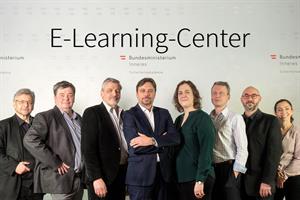 Das Team des E-Learning-Centers (ELC) der Sicherheitsakademie im Innenministerium gewinnt den "eLearning AWARD 2021".