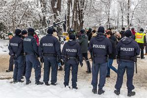 470 Polizistinnen und Polizisten waren am Rennwochenende in Kitzbühel an drei Tagen im Einsatz.