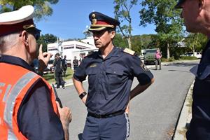 "Die Polizei ist vorbereitet, auf verschiedene Szenarien angemessen zu reagieren", resümierte der burgenländische Landespolizeidirektor Martin Huber.