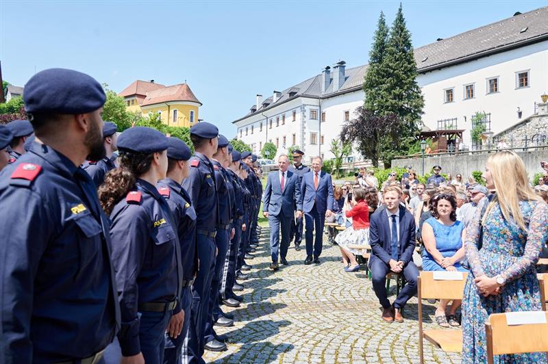 172 Polizeibedienstete verstärken die Landespolizeidirektion Oberösterreich.