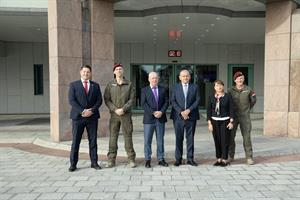Besuch der albanischen  Führungskräfte beim EKO Cobra