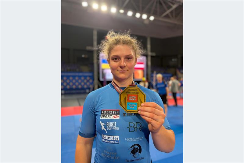 Die Polizeispitzensportlerin Inga Boruch.