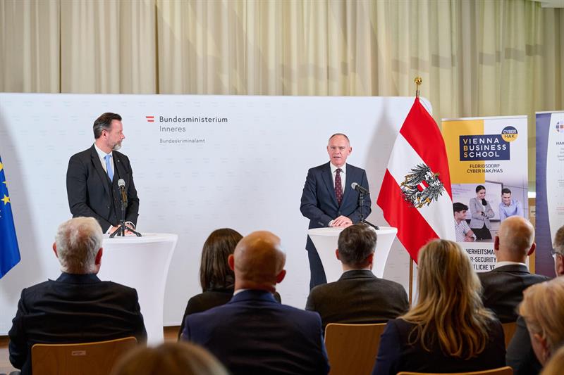 Das CyberHAK-Programm ist ein gemeinsames Projekt des Bundesministeriums für Bildung, Wissenschaft und Forschung und des Innenministeriums.