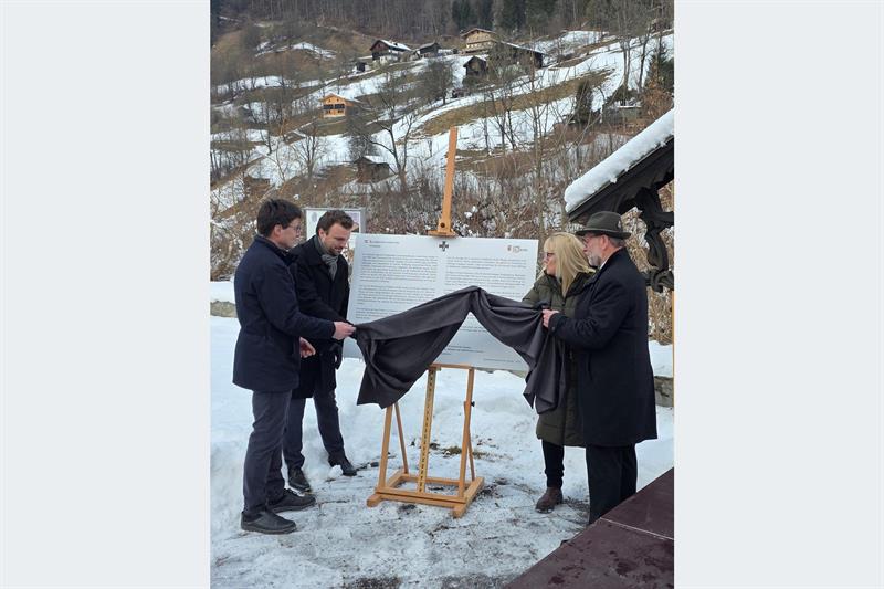 Das Grab von Auschwitz-Arzt Franz Bodmann wurde am 26. Jänner 2026 zeithistorisch kontextualisiert.