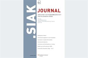 Das aktuelle SIAK-Journal ist da.