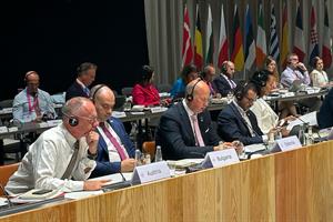 Innenminister Gerhard Karner und weitere EU-Innenminister trafen sich am 22. Juli 2025 in Kopenhagen.