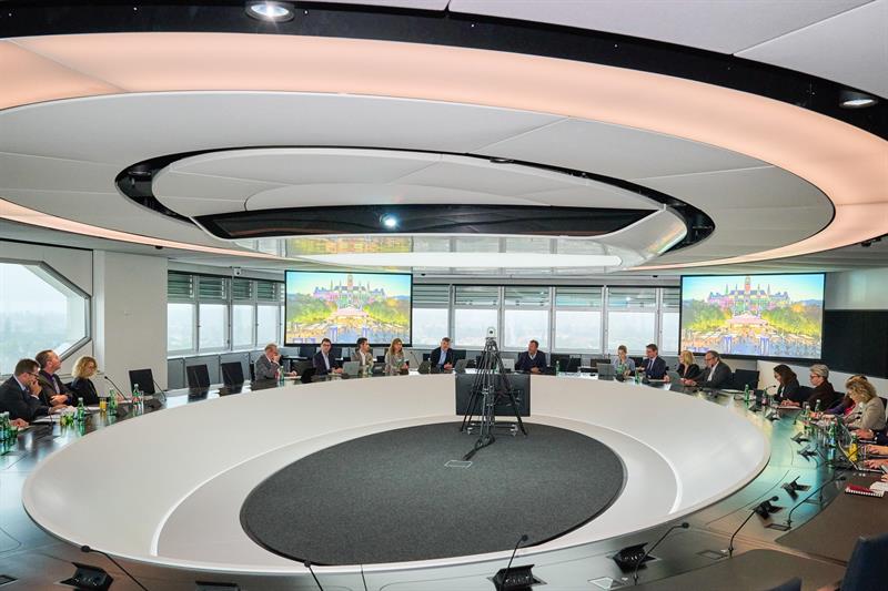 Im ORF-Mediencampus fand am 26. September 2025 der erste Round Table zur Vorbereitung des Eurovision Song Contest 2026 statt.