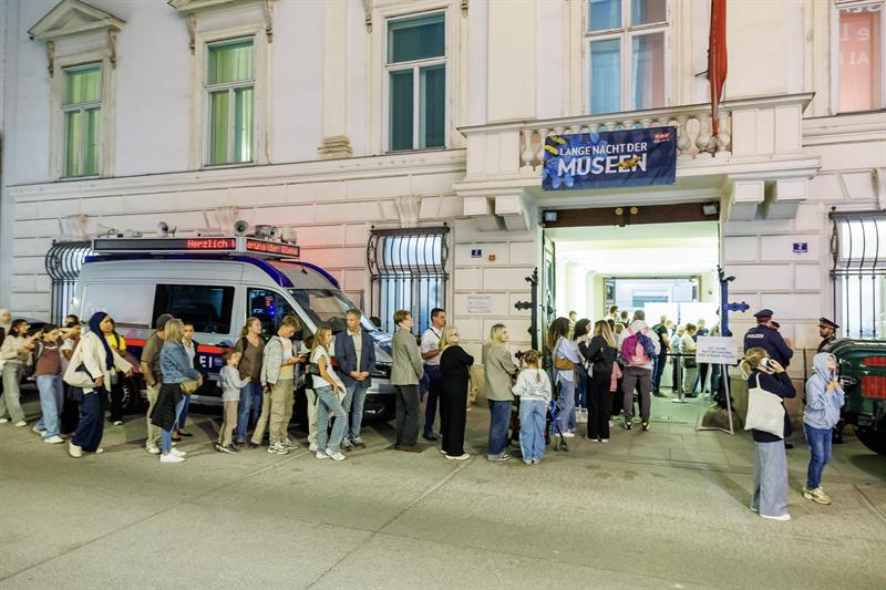 1.250 Menschen besuchten die "ORF Lange Nacht der Museen" im Innenministerium.