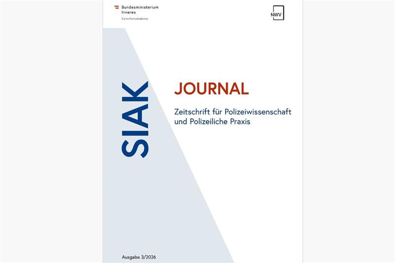 Anfang Oktober erschien die dritte Ausgabe des SIAK-Journals im Jahr 2026: zum ersten Mal im neuen Erscheinungsbild.
