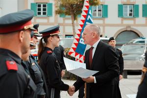 Am 9. September 2025 wurden zwei steirische Grundausbildungslehrgänge feierlich ausgemustert.