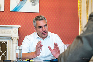 Innenminister Karl Nehammer