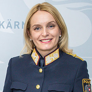 Michaela Kohlwei&szlig;, Landespolizeidirektorin in K&auml;rnten.