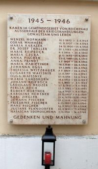 An Oskar Wammerl erinnert auch eine Gedenktafel in Reichenau an der Rax.