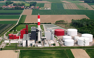 Kraftwerk Theiss im Tullnerfeld: Das europ&auml;ische Verbundsystem gilt zwar als das gr&ouml;&szlig;te und stabilste System der Welt, funktioniert allerdings nur als Ganzes.