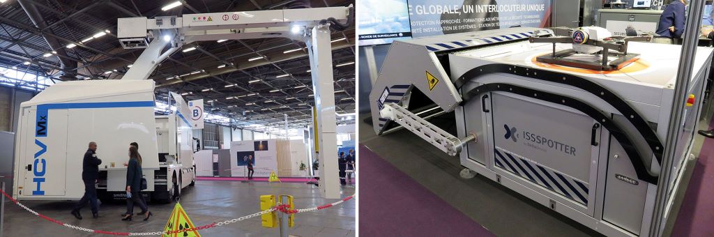 Milipol: Pr&auml;sentation eines R&ouml;ntgensystems f&uuml;r Lkws; KI-gest&uuml;tztes, selbstst&auml;ndig arbeitendes Drohnenabwehrsystem.