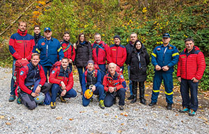 Die griechischen Feuerwehrleute informierten sich &uuml;ber die Arbeit der Alpinpolizei.