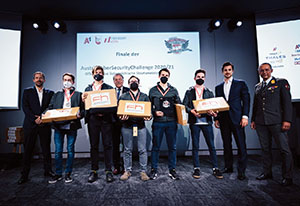 Pr&auml;sentation der Sieger der Austrian Cyber-Security-Challenge 2020/21.