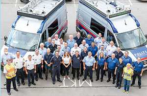 Polizistinnen und Polizisten aus &Ouml;sterreich, Deutschland und der Schweiz nahmen am TAKKOM-Workshop teil.