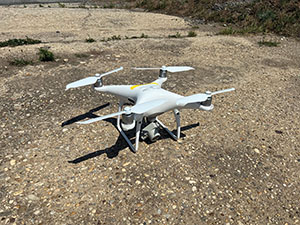 Phantom 4 Pro V2: Eines der drei Drohnenmodelle der Bundespolizei.
