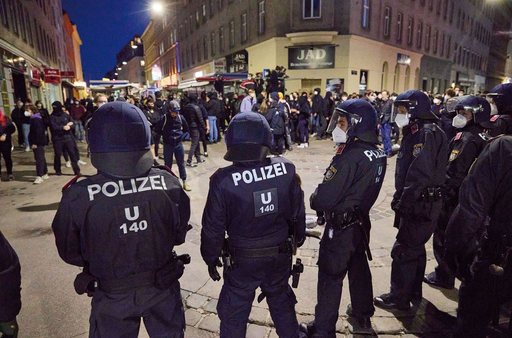 Der Brunnenmarkt in Ottakring ist auch Sammel- oder Endpunkt von Demonstrationen