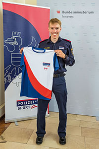Franz Josef Rehrl ist seit 2018 im Spitzensportkader des Innenministeriums.