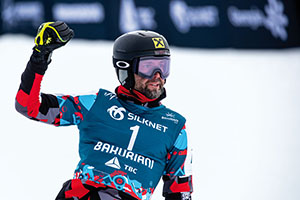 Andreas Prommegger gewann Gold im Parallel-Slalom und Silber im Mixed-Team Parallel-Slalom bei der Snowboard-WM