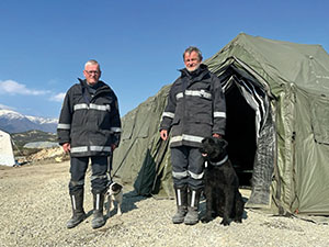 Joachim Brandlhofer und G&uuml;nter Obermayer waren im Rahmen der AFDRU-Mission des Bundesheers in der T&uuml;rkei im Einsatz