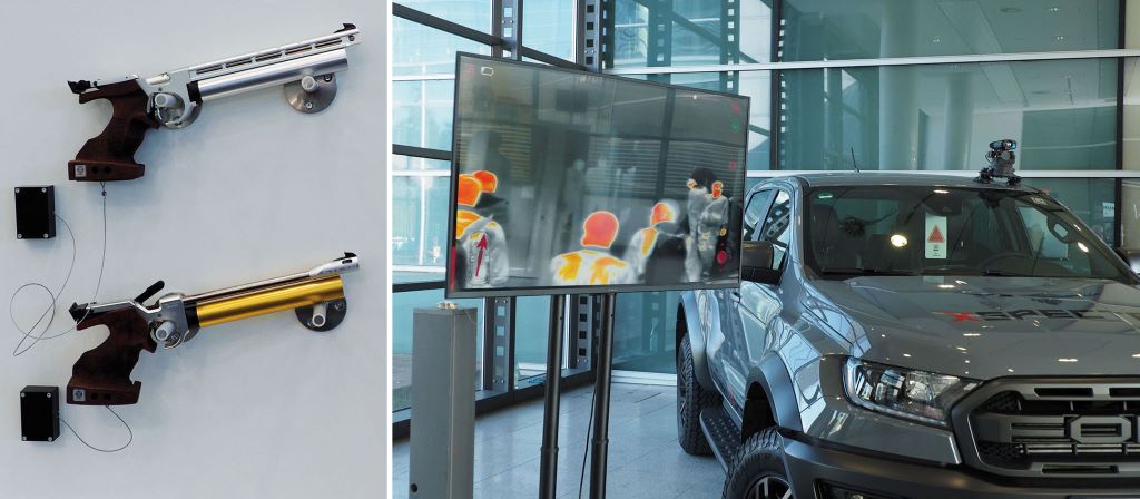 Produktpr&auml;sentationen bei der IWA 2023 in N&uuml;rnberg: Luftpistolen und W&auml;rmebildkamera