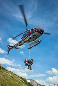 Die Flugpolizei in Hohenems unterst&uuml;tzt das Nachbarland Liechtenstein