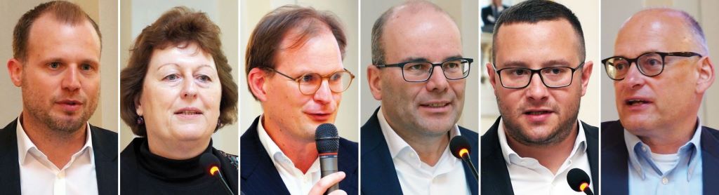 IT-Rechtstag: Alexander H&ouml;ller, Eva Souhrada-Kirchmayer, Hans Kristoferitsch, Rainer Knyrim, Nino Tlapak, Michael Holoubek