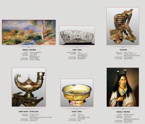 &bdquo;Most wanted&ldquo;: Interpol-Fahndungsplakat f&uuml;r gestohlene Kunstwerke