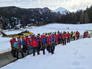 Talschafts&uuml;bung der Bergrettung des S&uuml;dtiroler Alpenvereins