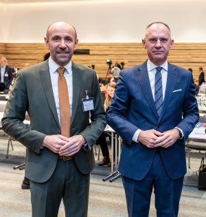 Pr&auml;ventionsgipfel: Generaldirektor Franz Ruf, Innenminister Gerhard Karner