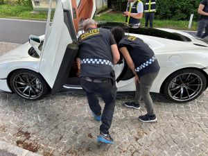Soko Kfz: Lenkerkontrolle bei einer Schwerpunktaktion auf der A9 bei Spielfeld