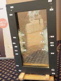 Durchschusshemmendes Fensterglas