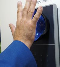 Biometrische Zutrittskontrolle: Handvenenerkennung