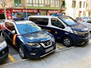 Einsatzfahrzeuge der spanischen Polic&iacute;a Nacional