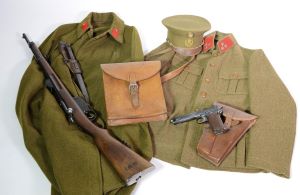 Die khakifarbene Uniformierung (1920/21&ndash;1925) sollte die Umwandlung der Gendarmerie in einen zivilen Wachk&ouml;rper zum Ausdruck bringen.