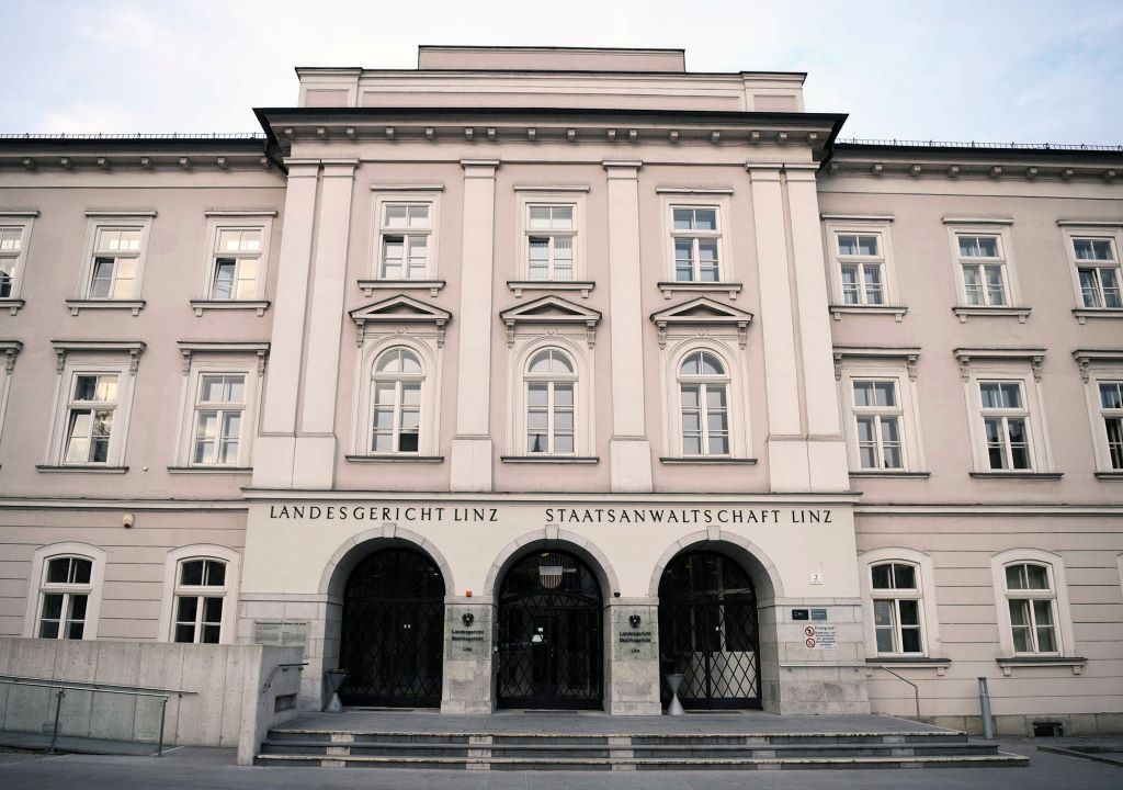 Landesgericht Linz: Lebenslanger schwerer Kerker f&uuml;r den Raubm&ouml;rder Eduard Gieger im April 1925