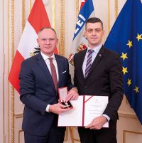 Innenminister Gerhard Karner, Brigadier Daniel Lichtenegger (BK)